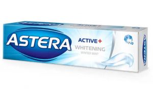 Astera Active + Whitening  Избелваща паста за зъби 50 мл