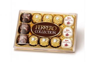 Шоколадови бонбони Ferrero Rocher Collection 6 броя в кашон *  172 грама