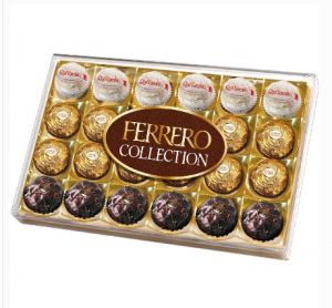 Шоколадови бонбони Ferrero Rocher Collection 4 броя в кашон *  269 грама