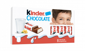 Kinder Chocolate Киндер шоколад кутия 100 грама 10 броя в кашон 2.68 лв за 1 брой