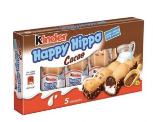 Kinder Happy Hippo Киндер Хепи Хипо 10 броя в кашон * 103.5 грама