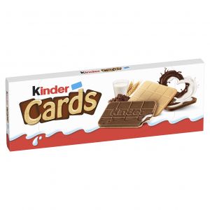 Kinder Cards Киндер Карти 20 броя в кашон * 123 грама