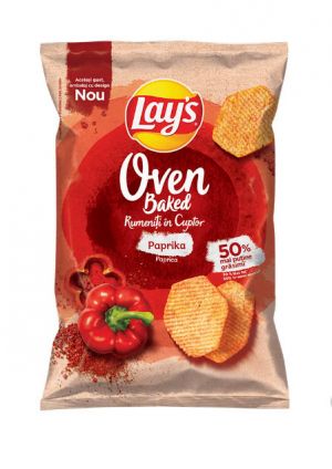 Lay’s Картофен Печен чипс Паприка 24 броя в кашон * 125 грама
