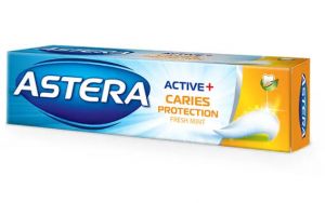 Astera ACTIVE + CARIES PROTECTION Паста за зъби  100 мл 