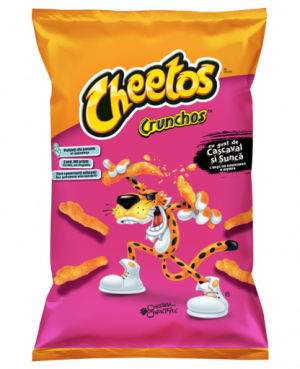 Cheetos Снакс Кашкавал и шунка 28 броя в кашон * 95 грама
