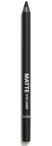 Gosh Matte Eye Liner 002 Matt Black Матов молив за очи 1.2 гр