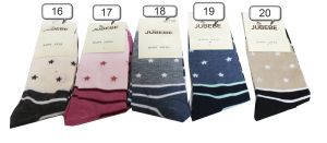 Дамски чорапи памучни 7168 6666 различни цветове 36-41