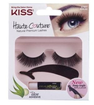 Kiss Haute Couture Lashes Lust KHL03GT Изкуствени мигли от естествен косъм