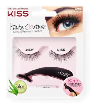 Kiss Haute Couture Lashes Jazzy KHL08GT Изкуствени мигли от естествен косъм