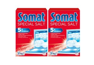 Somat Salt 2бр * 1.500 кг Сол за съдомиялна 