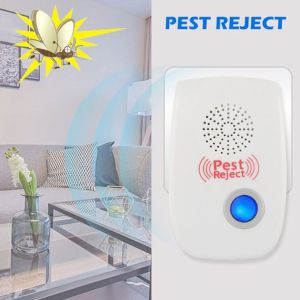 Ултразвуково устройство Pest Reject  машинка за борба с вредители, мишки, комари, хлебарки, мравки, паяци и други  