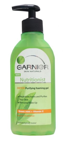 Garnier skin naturals Nutritionist Почистващ гел за нормална кожа 200мл.