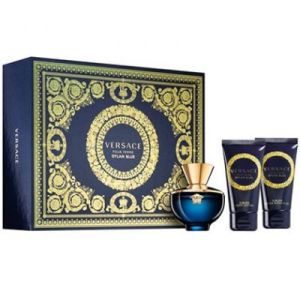 Versace Dylan Blue Pour Femme set Kомплект Eau De Parfum 50ml + Body Lotion 50 ml + Shower Gel 50 ml 