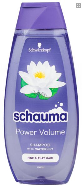 Schauma Power Volume Waterlily  Шампоан за тънка коса без обем 400мл.