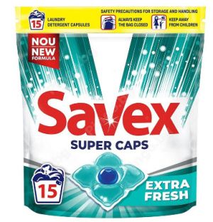 Savex Super Caps Extra Fresh 15 бр капсули