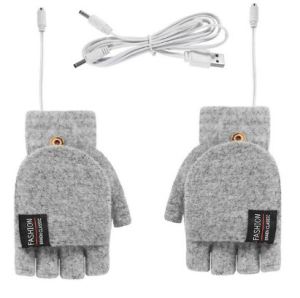  USB нагревателни ръкавици  Зимни електрически нагревателни ръкавици Двустранно нагряване