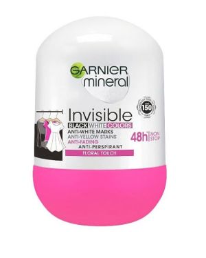 Garnier Mineral Invisible Black White Color Floral Touch Ролон за жени 50мл