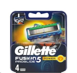 Gillette Fusion ProGlide Power Резервни ножчета 4 /За самобръсначки с батерия/