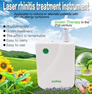 BioNase БиоНасе уникален уред за лазерна терапия и лечение на хрема, алергичен ренинт и синузит