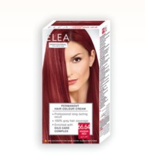 Elea Proffesional Colour&Care Боя за коса- № 66/64 Огнено червен