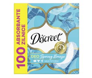  DISCREET DEO WATER LILLY/ SPRING BREEZE 100 БР ДАМСКИ ПРЕВРЪЗКИ