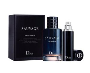 Dior Sauvage Eau de Parfum Комплект за мъже EDP 100 мл + EDP 10 мл 