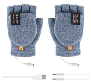  USB нагревателни ръкавици  Зимни електрически нагревателни ръкавици Двустранно нагряване