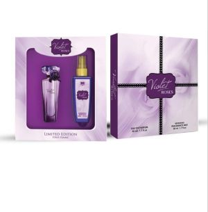 Дамски комплект MB PARFUMS Violet Roses EDP 50 ml + Mist 50 ml