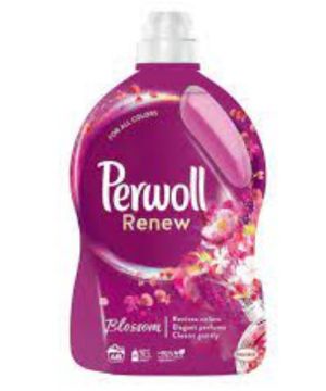 Perwoll Renew & Blossom Течен перилен препарат за цветни тъкани  48 изпирания 2.880 л