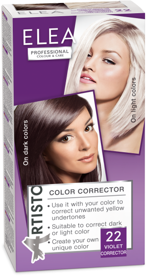 Elea Proffesional Colour&Care Боя за коса 22 Коректор виолетов 