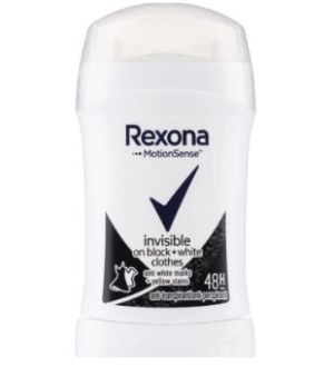  REXONA INVISIBLE Black + White  Стик 40мл 