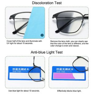Очила, блокиращи синя светлина, фотохромни очила, унисекс, UV400, слънчеви очила, антирадиационни лещи, компютърни очила