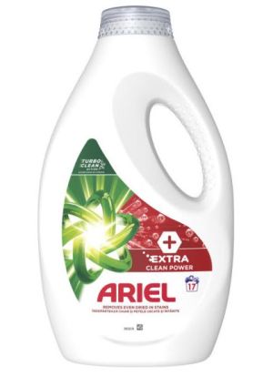 Ariel  Extra Clean Power Течен гел за пране  17 пранета 0.850 л 