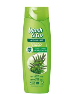 Wash & Go With Herbal Fresh Шампоан за мазна коса 180мл