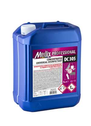 Medix Professional UNIVERSAL DISINFECTANT DC 305 Универсален дезинфектант за подове и твърди повърхности 5 л.