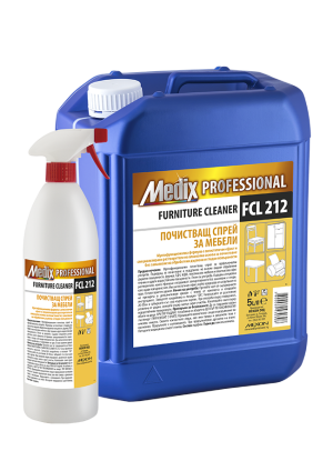  Medix Professional  FURNITURE CLEANER FCL 212 Почистващ спрей за мебели 5 л.