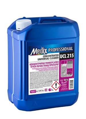 Medix Professional CONCENTRATED UNIVERSAL CLEANER UCL 215 Концентриран универсален течен почистващ препарат