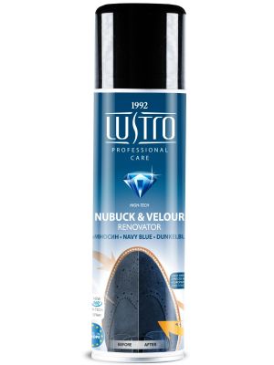 LUstro Nabuck & Velour Penovator Navy Blue 200 ml