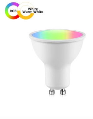 RGB LED ЛАМПА , КРУШКА GU10 Tuya WiFi Smart LED крушка Bluetooth димируеми лампи Smart Life App Control