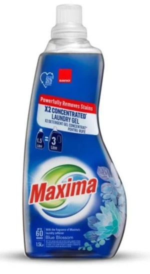 Sano Maxima Blue Blossom концентриран гел за пране 60 изпирания 1.5 л