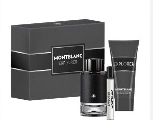 Mont Blanc Explorer For Men Kомплект EDP 100 мк + Душ гел  100 мл + EDP  7.5 мл