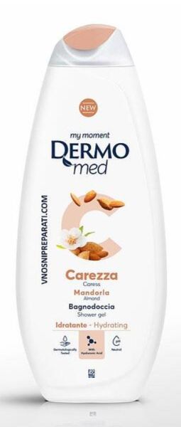 Dermomed Carezza Mandorla Almond Душ гел 750 мл