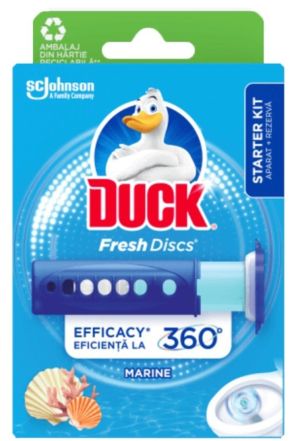 DUCK FRESH 4IN1 DISCS MARINE СВЕЖИ ДИСКОВЕ 