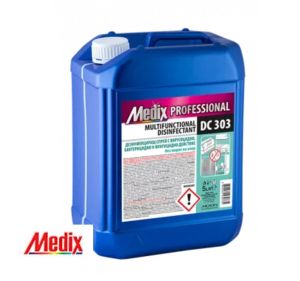  Medix Professional MULTIFUNCTIONAL DISINFECTANT DC 303 Дезинфекциращ спрей с мултифункционално действие 5 л.