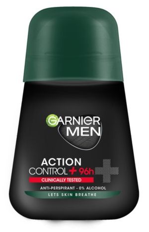 Garnier Men Action Control+ 96h Рол-он за мъже 50 мл