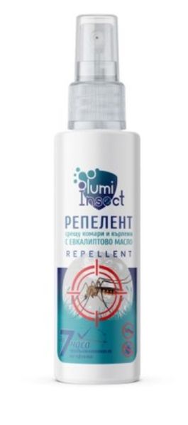 Lumi Insect Репелент спрей против комари и кърлежи с евкалипт 100 мл