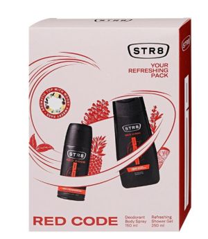 STR8 Red Code Комплект Дезодорант 150 мл + Душ гел 250 мл