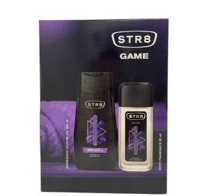 STR8 Game Комплект Натурален спрей 85мл + Душ гел 250мл