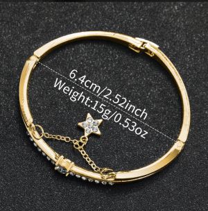 Комплект от 2 части. Дамски кварцов часовник + Гривна