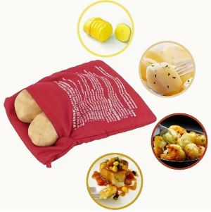 Торбички за печене на  картофи в микровълнова фурна